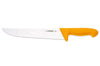 Couteau de boucher pro Giesser lame 27cm 4005 - Jaune foncé