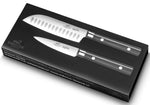 Coffret SABATIER International Leonys Office 9cm + Santoku alvéolé 12cm