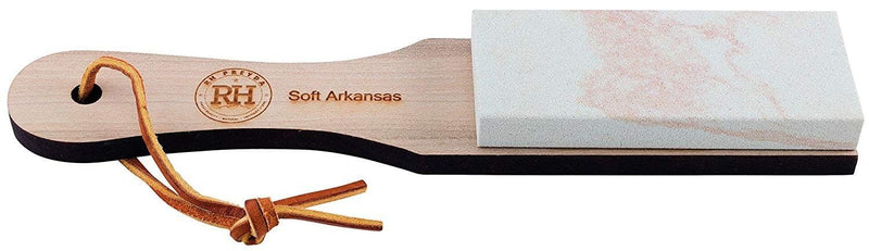 Pierre naturelle d'Arkansas RH PREYDA gros grains sur raquette