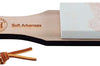 Pierre naturelle d'Arkansas RH PREYDA gros grains sur raquette