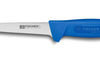 Couteau à désosser professionnel Fischer HACCP lame usée 14cm manche bleu