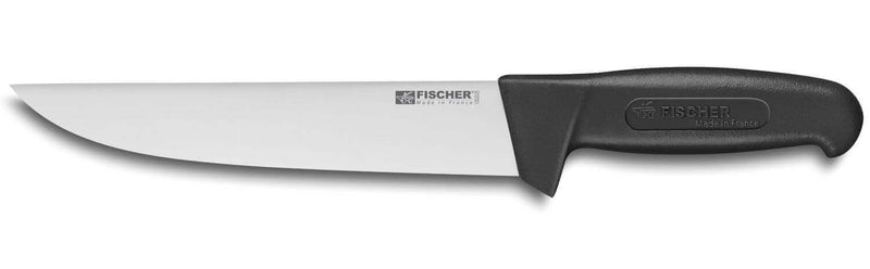 Couteau de boucher professionnel Fischer HACCP 20cm manche noir