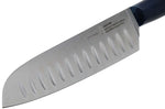 Couteau santoku Intempora Opinel n°219 lame 17cm manche bleu marine