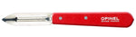 Eplucheur Opinel lame microdentée 6cm acier inox manche rouge