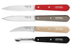 Coffret 4 couteaux Opinel Les Essentiels Loft manches couleurs
