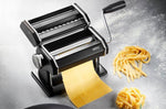 Machine à pâte Gefu Perfetta acier chromé avec tambours antiadhésifs - Noir mat