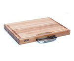 Planche Boos Blocks Prep Masters bois d'érable + plateau acier 61 x 46 x 6cm