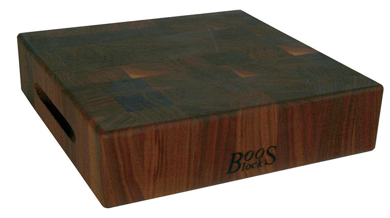 Planche à découper Boos Blocks réversible 46 x 46 x 7.5cm - Noyer
