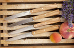 Coffret 4 couteaux Opinel Bon Appétit Sud 11cm inox manche olivier