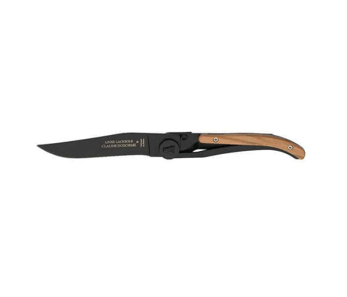 Couteau Laguiole C. Dozorme lame noire manche 11 cm