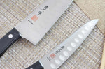 Coffret 2 couteaux japonais MAC Chef alvéolés : Universel 13cm + Chef 20cm