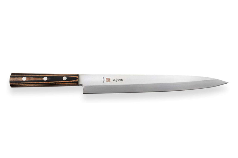 Couteau yanagiba MAC Japanese 27cm manche pakka