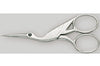 Ciseaux broderie 9cm chromés cigogne
