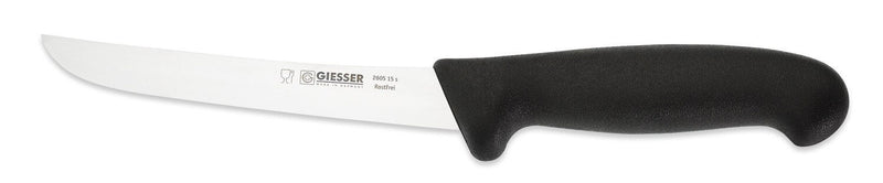 Couteau à dépouiller pro Giesser lame 15cm 2605 - Noir