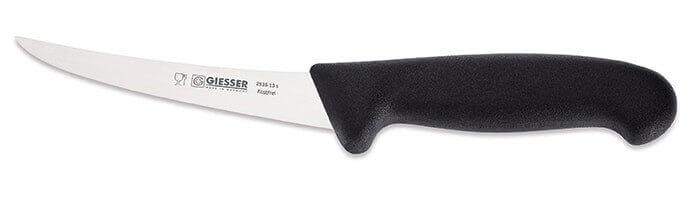 Couteau à désosser extra flexible pro Giesser lame 13cm 2535 - Noir
