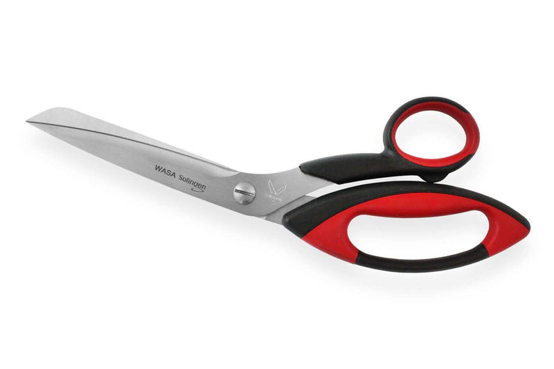 Ciseaux à poisson Wasa Solingen 25,4cm acier inoxydable manche noir et rouge