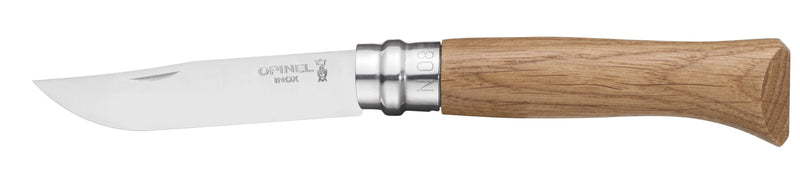 Couteau Opinel Tradition Luxe n°08 lame 8,5cm manche chêne