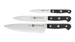 Coffret de 3 couteaux Zwilling Gourmet : chef + trancheur + office
