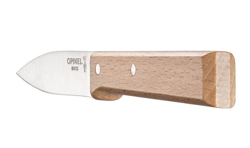 Couteau d'office Opinel Parallèle n°126 lame 8cm manche hêtre