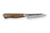 Couteau d'office japonais artisanal Wusaki Nogami BS2 9cm manche en noyer