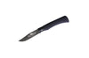 Couteau artisanal Old Bear Total Black virole noire manche bois d'ayous stratifié - XS