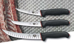 Couteau de boucher Victorinox Fibrox Dual Grip lame alvéolée