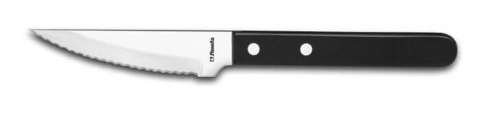 Couteau à steak Jumbo Amefa inox et ABS noir