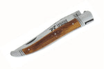 Couteau pliant Laguiole LE FIDELE acier Sandvik manche bois de pistachier 12cm