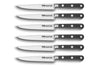 Set de 6 couteaux à steak Fischer Sabatier 64 lame 12.5cm