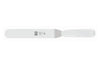 Spatule coudée professionnelle Icel manche PP blanc - 30 cm