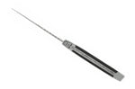 Couteau pliant Laguiole LE FIDELE acier Sandvik manche bois d'ébène 12cm