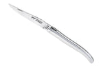Couteau pliant Laguiole LE FIDELE acier Sandvik manche alu brillant 12cm