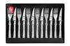 Ménagère 12 pièces Icel acier inox couteaux bouts pointus