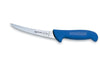 Couteau à désosser Dick Ergogrip lame courbe semi-flexible manche bleu - 13 cm