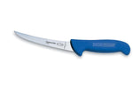Couteau à désosser Dick Ergogrip lame courbe semi-flexible manche bleu - 13 cm