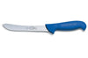 Couteau à découper Dick Ergogrip lame à pointe large manche bleu - 21 cm