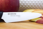 Coffret 3 couteaux Kyocera céramique santoku + office + petit office
