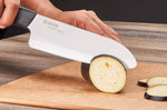 Coffret 3 couteaux Kyocera céramique santoku + office + petit office