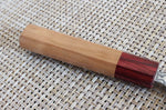 Couteau universel japonais artisanal Yoshimi Kato 15cm SG2 Damascus cerisier
