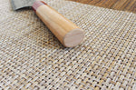 Couteau de chef japonais artisanal Yoshimi Kato 21cm VG10 Nickel Damascus cerisier