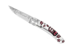 Couteau pliant Le Thiers Liner Lock Claude Dozorme décor cavalera 10,5cm