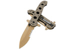 Couteau pliant CRKT M21-14DSFG manche G10 camouflé désert 13cm
