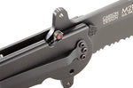 Couteau pliant CRKT M21-14SF manche alu anodisé gris 13,5cm