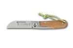 Couteau pliant Liner London Claude Dozorme manche teck 11cm