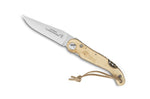 Couteau pliant Laguiole Claude Dozorme manche bouleau 12cm + tire-bouchon