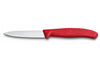 Couteau d'office Victorinox rouge lame lisse inox 8cm