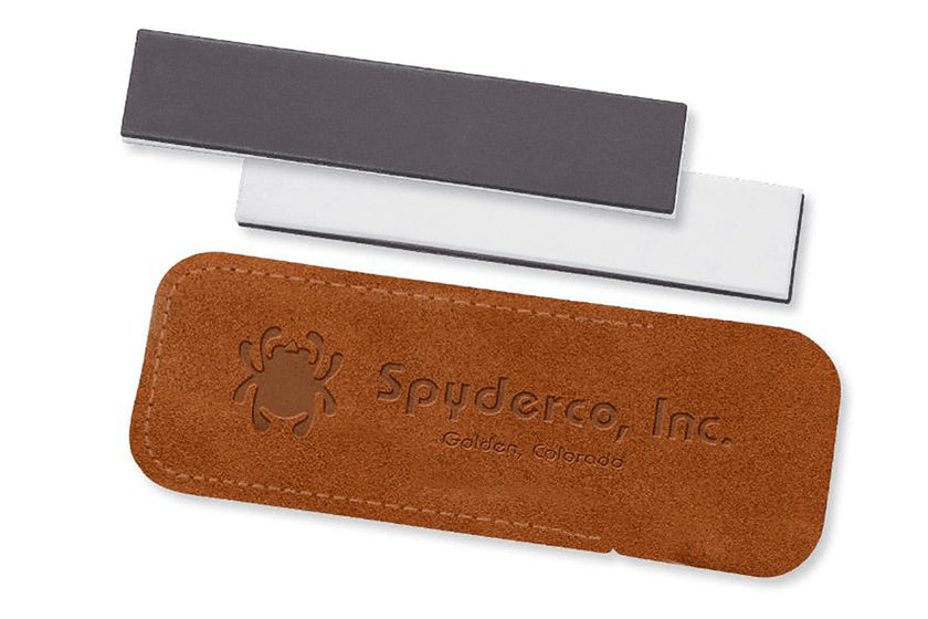 Pierre à aiguiser Spyderco Double Stuff à deux faces en céramique