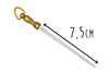 Fusil bijou Fischer 7,5cm grain fin
