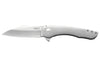 Couteau pliant CRKT Jettison 6130 manche acier inox 11,5cm
