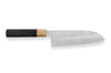 Couteau santoku japonais artisanal martelé Yu Kurosaki senko 16.5cm acier SG2